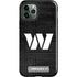 NFL Washington Commanders Black and White iPhone 12 Pro Impact Case