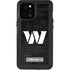 NFL Washington Commanders Black and White iPhone 12 Pro Max Waterproof Case