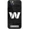 NFL Washington Commanders Black and White iPhone 12 Pro Skin