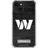 NFL Washington Commanders Black and White iPhone 13 Clear Case