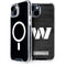 NFL Washington Commanders Black and White iPhone 13 MagSafe Case