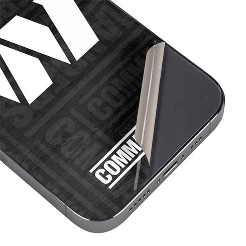 NFL Washington Commanders Black and White iPhone 13 Pro Max Skin