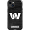 NFL Washington Commanders Black and White iPhone 15 Plus Impact Case