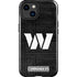 NFL Washington Commanders Black and White iPhone 15 Plus Impact Case