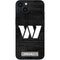NFL Washington Commanders Black and White iPhone 15 Plus Skin