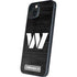 NFL Washington Commanders Black and White iPhone 15 Plus Skin