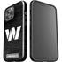 NFL Washington Commanders Black and White iPhone 15 Pro Max Impact Case