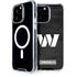 NFL Washington Commanders Black and White iPhone 15 Pro Max MagSafe Case