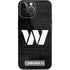 NFL Washington Commanders Black and White iPhone 14 Pro Max Skin
