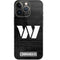 NFL Washington Commanders Black and White iPhone 15 Pro Skin