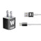 NFL Washington Commanders Black and White iPhone Charger (5W USB) Skin