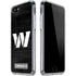 NFL Washington Commanders Black and White iPhone SE (2nd & 3rd Gen) Clear Case