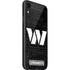 NFL Washington Commanders Black and White iPhone SE (2nd & 3rd Gen) Skin