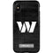 NFL Washington Commanders Black and White iPhone X Pro Case