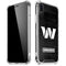 NFL Washington Commanders Black and White iPhone XR Clear Case