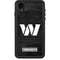 NFL Washington Commanders Black and White iPhone XR Waterproof Case
