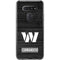 NFL Washington Commanders Black and White LG K51/Q51 Clear Case