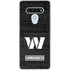 NFL Washington Commanders Black and White LG Stylo 6 Clear Case