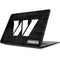 NFL Washington Commanders Black and White Apple MacBook Skin
