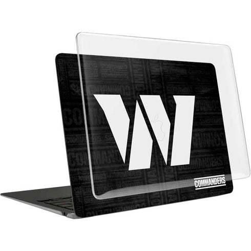 NFL Washington Commanders Black and White MacBook Air 15in (2023-2025) Case plus Skin