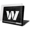 NFL Washington Commanders Black and White MacBook Pro 15in (2016-19) Case plus Skin