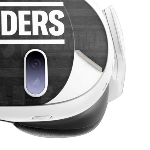 NFL Washington Commanders Black and White Meta Quest 3 Skin