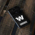 NFL Washington Commanders Black and White Moto E5 Plus Skin