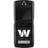 NFL Washington Commanders Black and White Motorola RAZR Skin