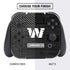 NFL Washington Commanders Black and White Nintendo Switch Bundle Skin