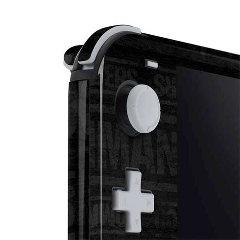 NFL Washington Commanders Black and White Nintendo Switch Lite Skin