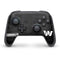 NFL Washington Commanders Black and White Nintendo Switch Pro Controller Skin