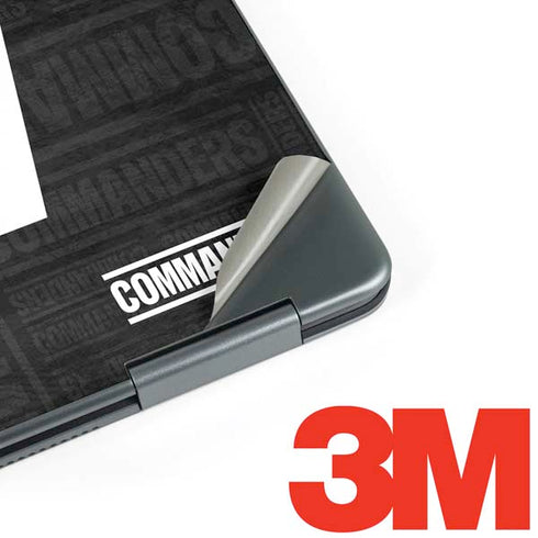 NFL Washington Commanders Black and White Notebook 9 Pro 13in (2017) Skin