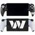 NFL Washington Commanders Black and White PlayStation Portal Remote Player Skin