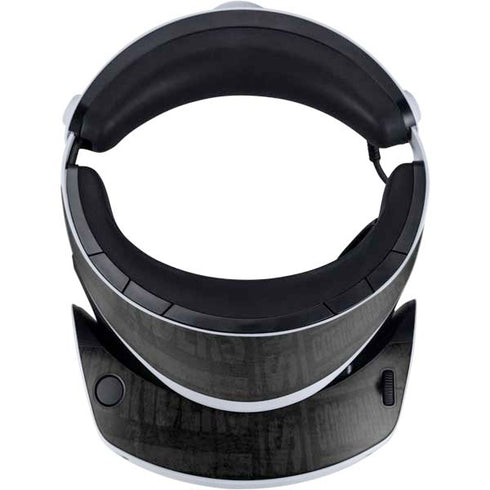 NFL Washington Commanders Black and White PlayStation VR2 Skin
