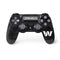 NFL Washington Commanders Black and White PS4 Controller Skin