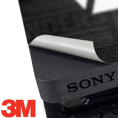 NFL Washington Commanders Black and White PS4 Slim Bundle Skin