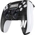NFL Washington Commanders Black and White PS5 Controller Skin