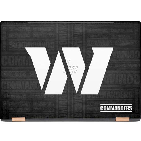 NFL Washington Commanders Black and White HP Spectre Skin