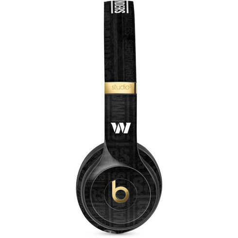 NFL Washington Commanders Black and White Studio Wireless 3 Skin