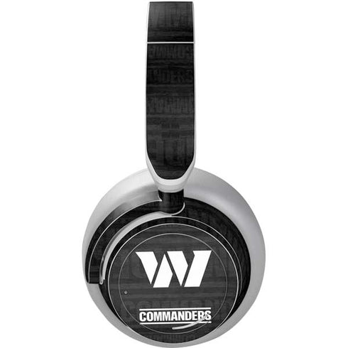 NFL Washington Commanders Black and White Surface Headphones Skin