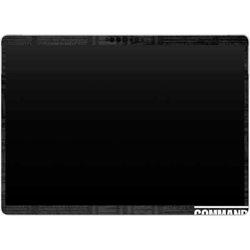NFL Washington Commanders Black and White Surface Pro 9 Skin