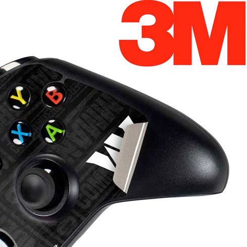 NFL Washington Commanders Black and White Xbox One Controller Skin