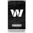 NFL Washington Commanders Black and White Xbox Series S Console Skin
