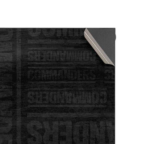 NFL Washington Commanders Black and White Xbox Series X Console Skin