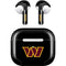 NFL Washington Commanders Black Background Apple AirPods (3rd Gen 2021) Skin