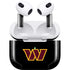 NFL Washington Commanders Black Background Apple AirPods (3rd Gen 2021) Skin