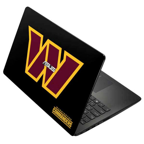 NFL Washington Commanders Black Background Asus X502CA 15.6 Skin