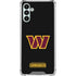 NFL Washington Commanders Black Background Galaxy A13 5G Clear Case