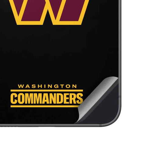 NFL Washington Commanders Black Background Galaxy A14 5G Skin