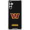 NFL Washington Commanders Black Background Galaxy A15 5G Clear Case